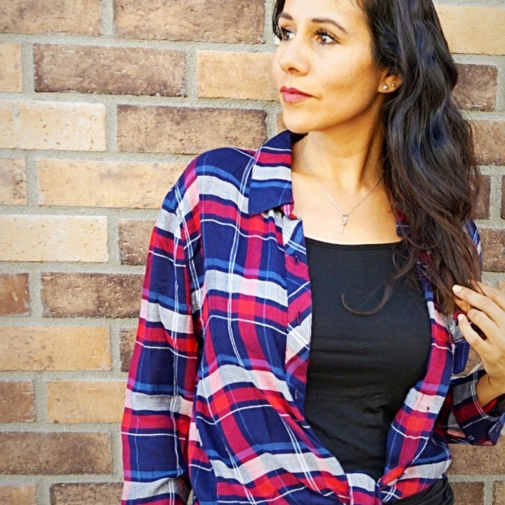 Just Plaid Fun Top